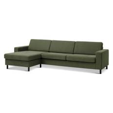 Lexpo Pan sofa (Chaiselongsofa XL vendbar L308 x D149/81 cm, Winther Moss Green Austin)