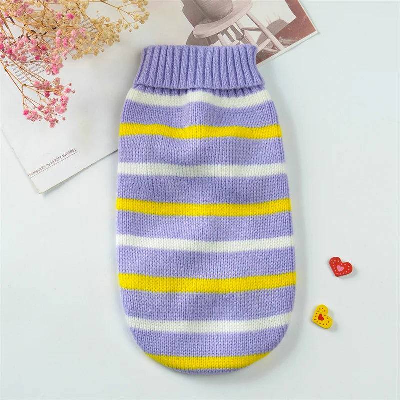 Warm Knit Dog & Cat Sweater - 7 / 14-suit 4.5-6.5kg / China Mainland (14-suit 4.5-6.5kg)