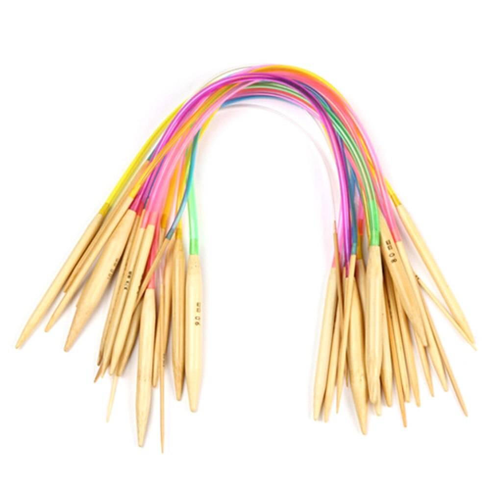 Bambu Rundstickor Set - 100cm