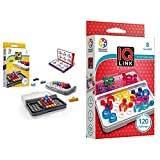 smart games SG 477 IQ Link & SG455 IQ-Puzzler PRO, Geschicklichkeitsspiel, Reisespiel, Gehirntraining