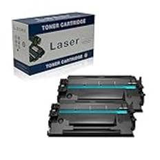 Ineecink Kompatibel tonerkassettbyte för HP 26X CF226X för användning med HP Laser Pro M402DN M402N M402DW MFP M426DW M426FDN M426FDW skrivare, (svart-9000 sidor),2 pack