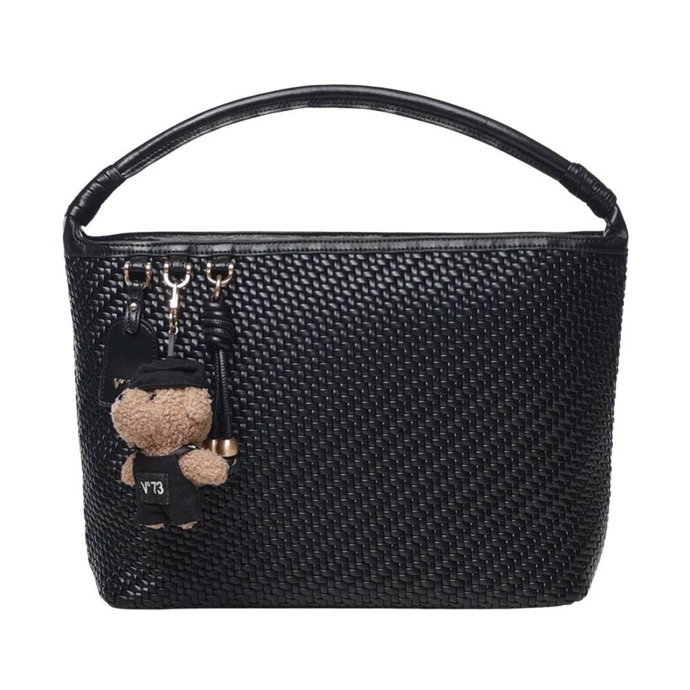 V73 Skuldertaske - Tasker - Dame - Sort - ONE SIZE - Uld