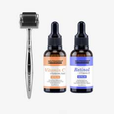 Skinroller + Retinol & Vitamin C Serum Kit - Neutriherbs