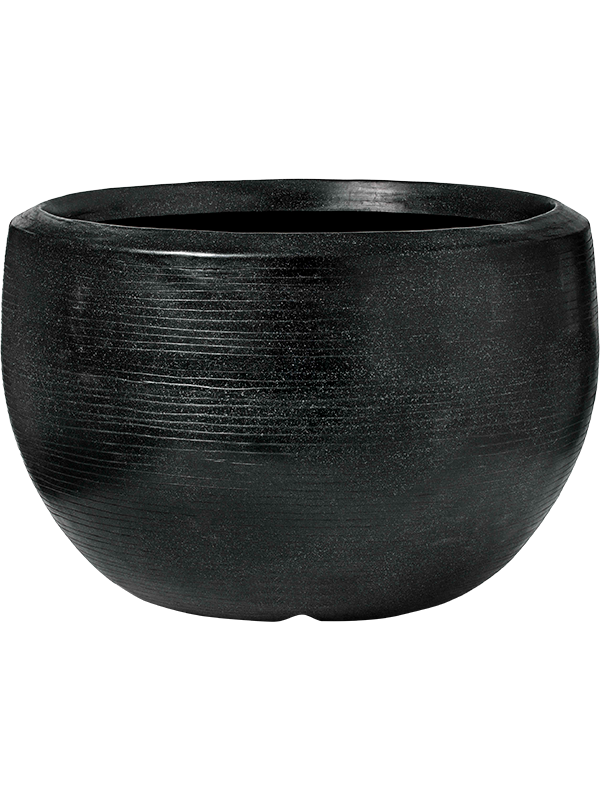 Capi Arc Granite - Vase Ball Black (⌀132 ↕90)