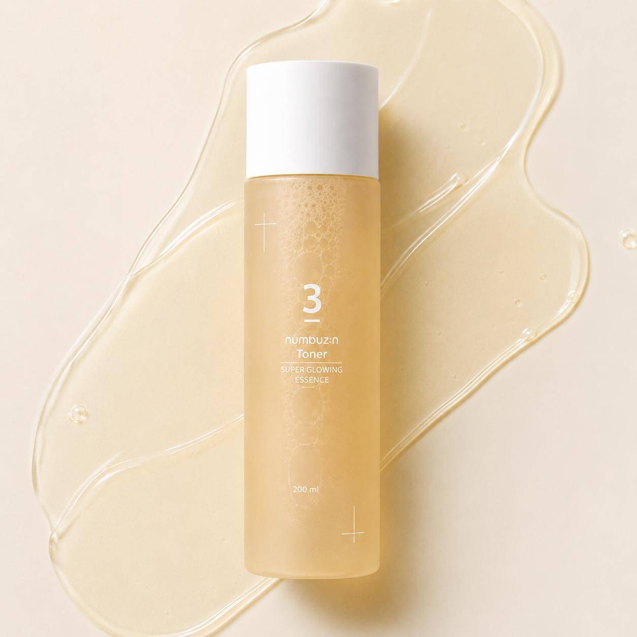 NUMBUZIN Nej. 3 Super Glowing Essence Toner - 2 storlekar 100/200ml (5 alternativ) beige