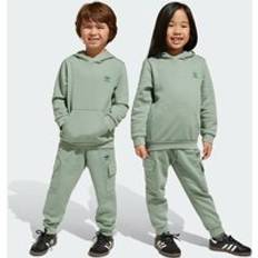 Hoodie Cargo Set Barn - Silver Green