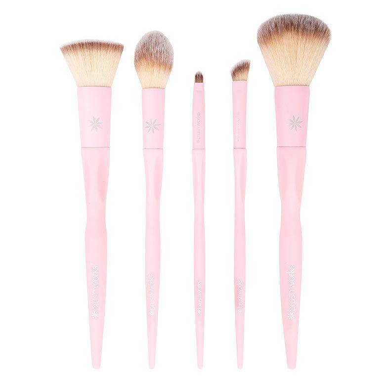 Brushworks HD Complete Face Brush 5 Set (5 ct)