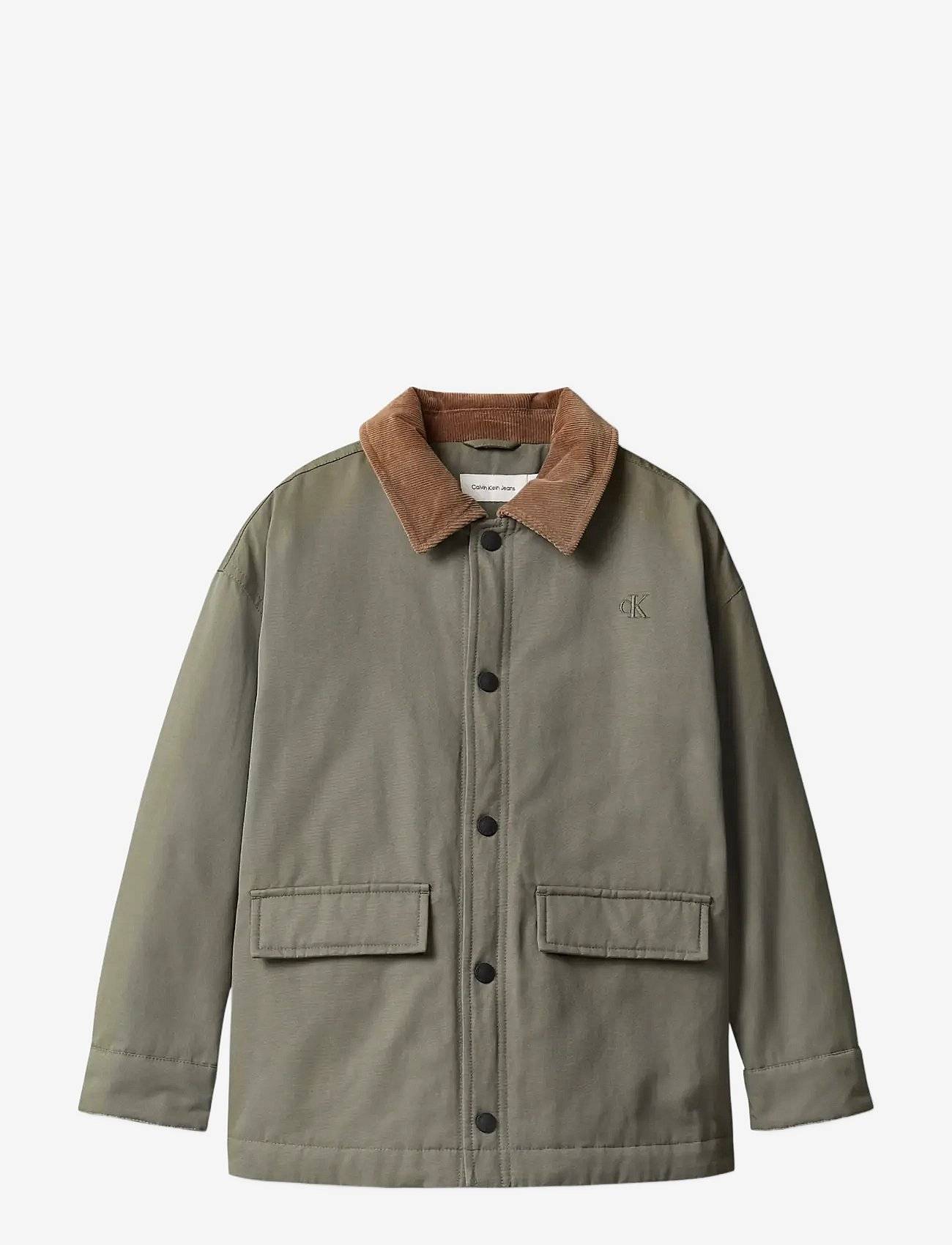 Calvin Klein Casual Barn Jacket - Khaki green - 140 x 10