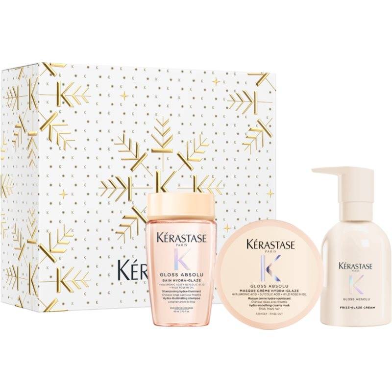 Kérastase Gloss Absolu Gavesæt for skinnende og blødt hår