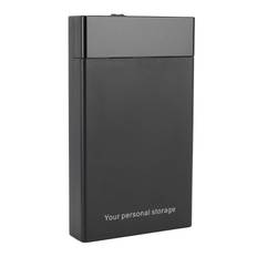 Hard Drive Enclosure 16TB 5Gbps USB3.0 Plug and Play External Hard Drive Enclosure for 2.5 3.5 Inch EU Plug