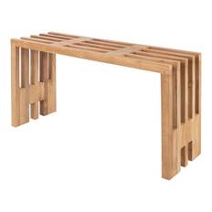 Trallebænk 90 cm -Teak