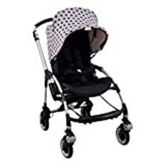 JYOKO KIDS Huva för barnvagn och barnvagn kompatibel med Bugaboo Bee 3, Bee Plus, Bee 5 (Dark Sky)