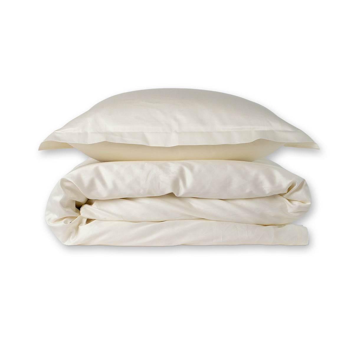 Cotton Sateen Beige - Duvet Cover - 200x220 cm