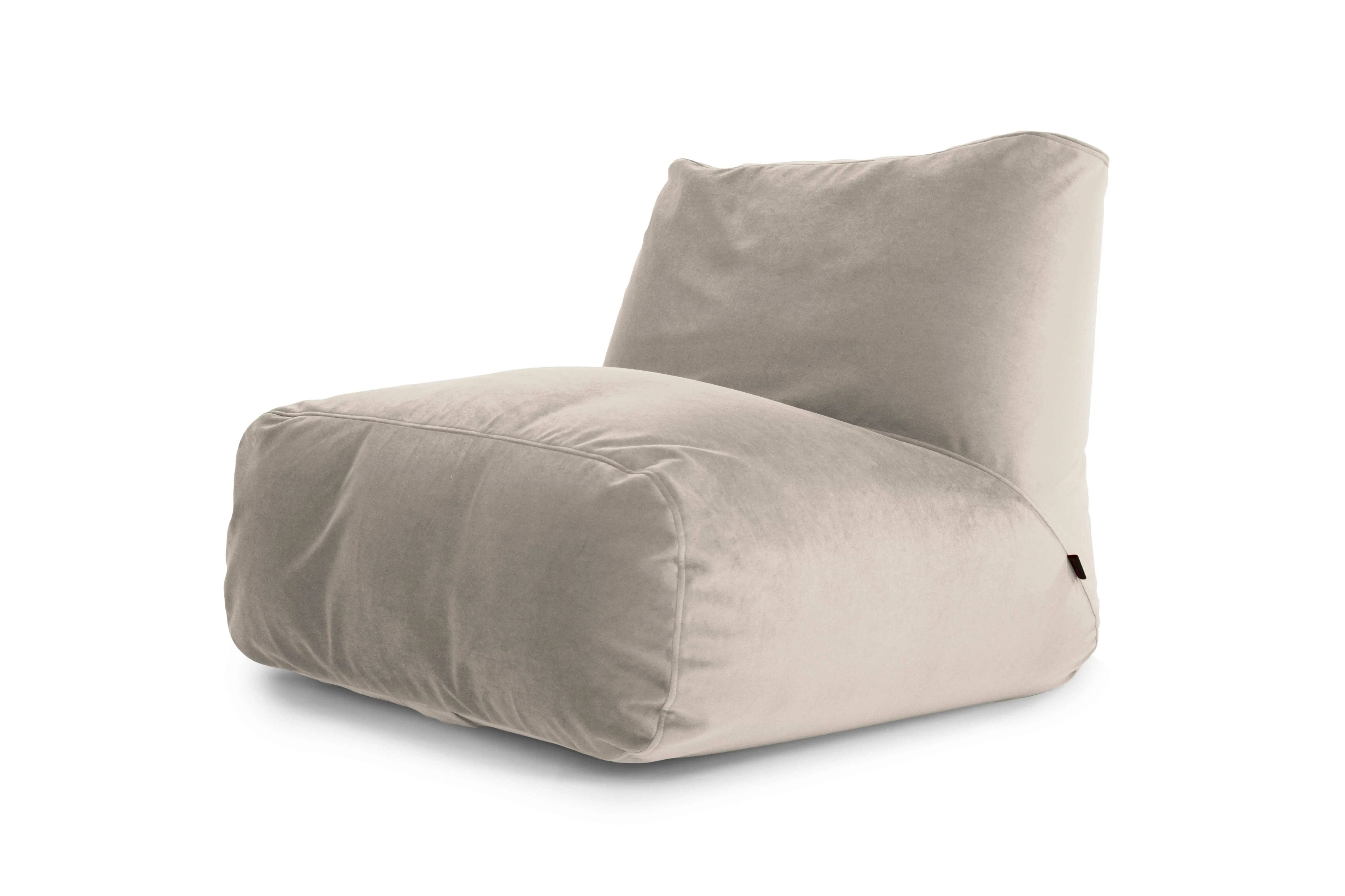 Sittsäck Tube 100 Barcelona White Grey