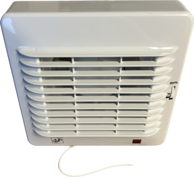 Badrumsfläkt Thermex EDM 100 HZ Scandic Vit