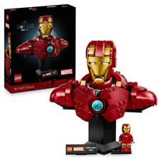 Lego Lego® Marvel Iron Man Mk4 Bust Buildable Model For Adults With Minifigure 76327