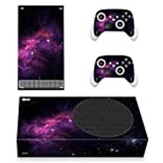 PlayVital Skins Stickers för Xbox Séries S-konsol,Hud Klistermärke för Xbox Séries S,Anti-repor Skydds Klistermärken för Xbox Séries S-Lila Nebulosa