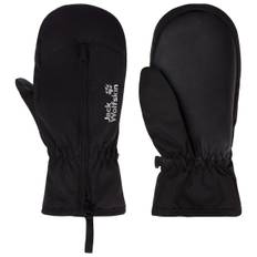Jack Wolfskin Kid's Easy Zip Mitten Handsker Børn størrelse 116 farve sort