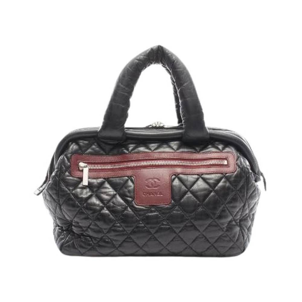 Chanel Vintage Pre-owned Coco Cocoon Lambskin Tote Bag - Vintage - Dame - Sort - ONE SIZE - Læder