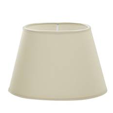Hallbergs Belysning Lampskärm Oval 33Cm Chintz Beige
