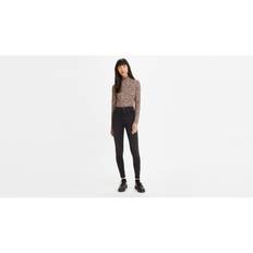 Levis Mile High Super Skinny Jeans - Sort Baggrund 09