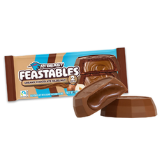 Mr Beast Feastables Choklad - Creamy Chocolate Hazelnut Cups (2 Cups) - 1-pack