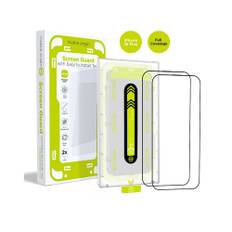 Mobile Origin Screen Protector - Tempered Glass med Svart Kant - 2 Pack - iPhone 16 Pro