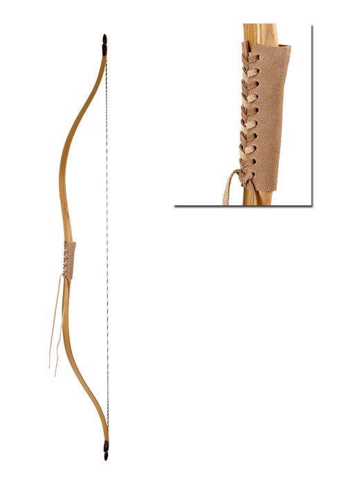 Medeltida Recurve pilbåge i äkta trä - 50 lbs - Ryttarbåge (beridet bågskytte)