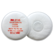 3m støvfilter 2135 p3 m/bajonetfatning