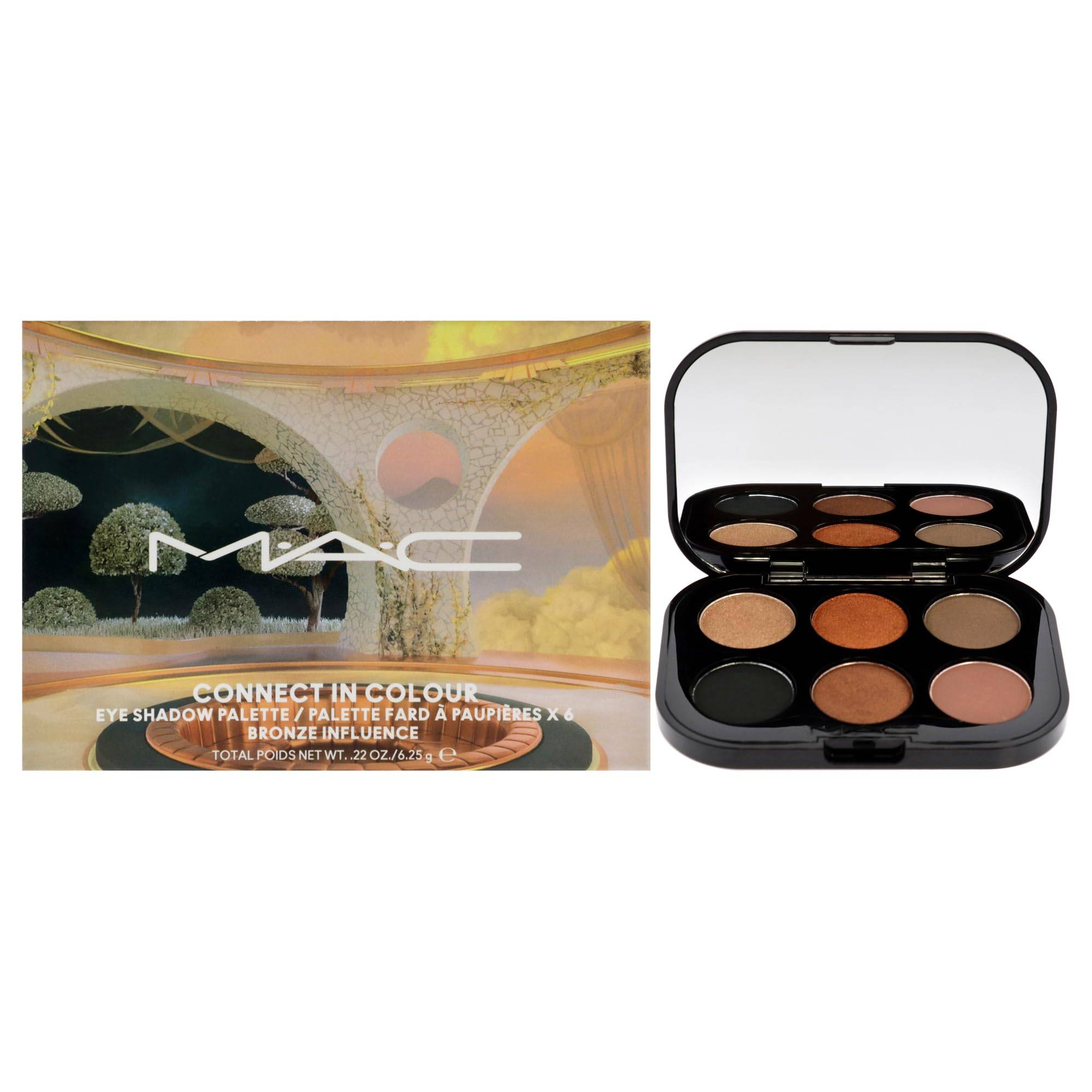 MAC Connect Eyeshadow Palette Bronze Influence In-Color 6.25g [Product]