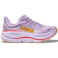 Hoka Bondi 9 Women's Running Shoes, Aster Flower/Starlight Glow - 6 UK