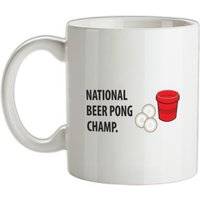 Beer Pong Champ mug.