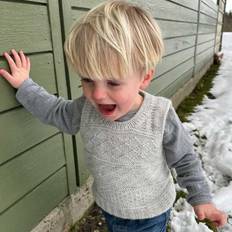 Storm slipover Junior fra PetiteKnit (Opskrift i fysisk papirudgave)