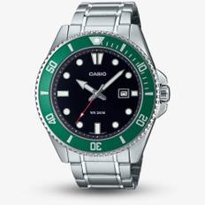 Casio Mens Diver Green Watch MDV-107D-3AVEF