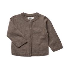 Magasin Strikka RWS Wool & Cashmere Baby Cardigan Str 24 mdr / 92 cm Cashmere Beige Melange Cardigans