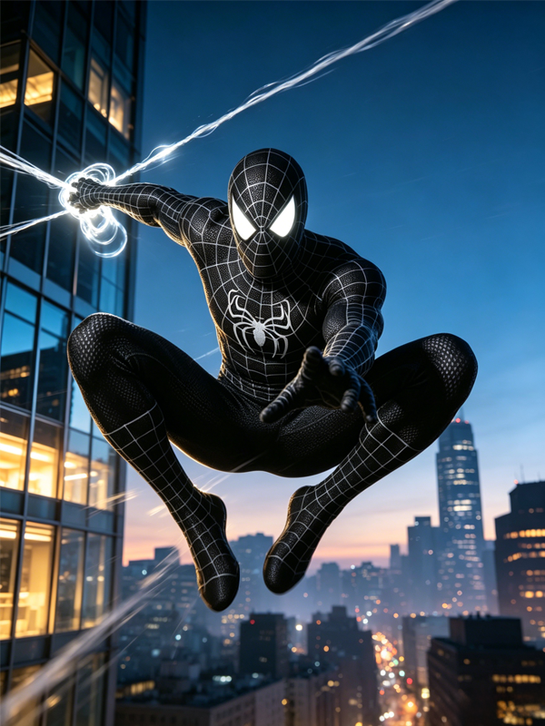 Spiderman Costume Adult Marvel Comics Cosplay Black Spider Man Cosplay Costumes