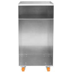 Frama Rivet Rullebord Med Hjul - Skuffer Aluminium - 4125
