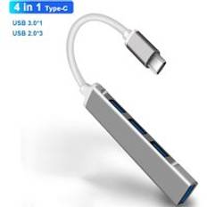 Usb hub c hub adapter 6 in 1 usb c till usb 3.0 hdmi-kompatibel docka för macbook pro för nintendo switch usb-c typ c 3.0 splitter