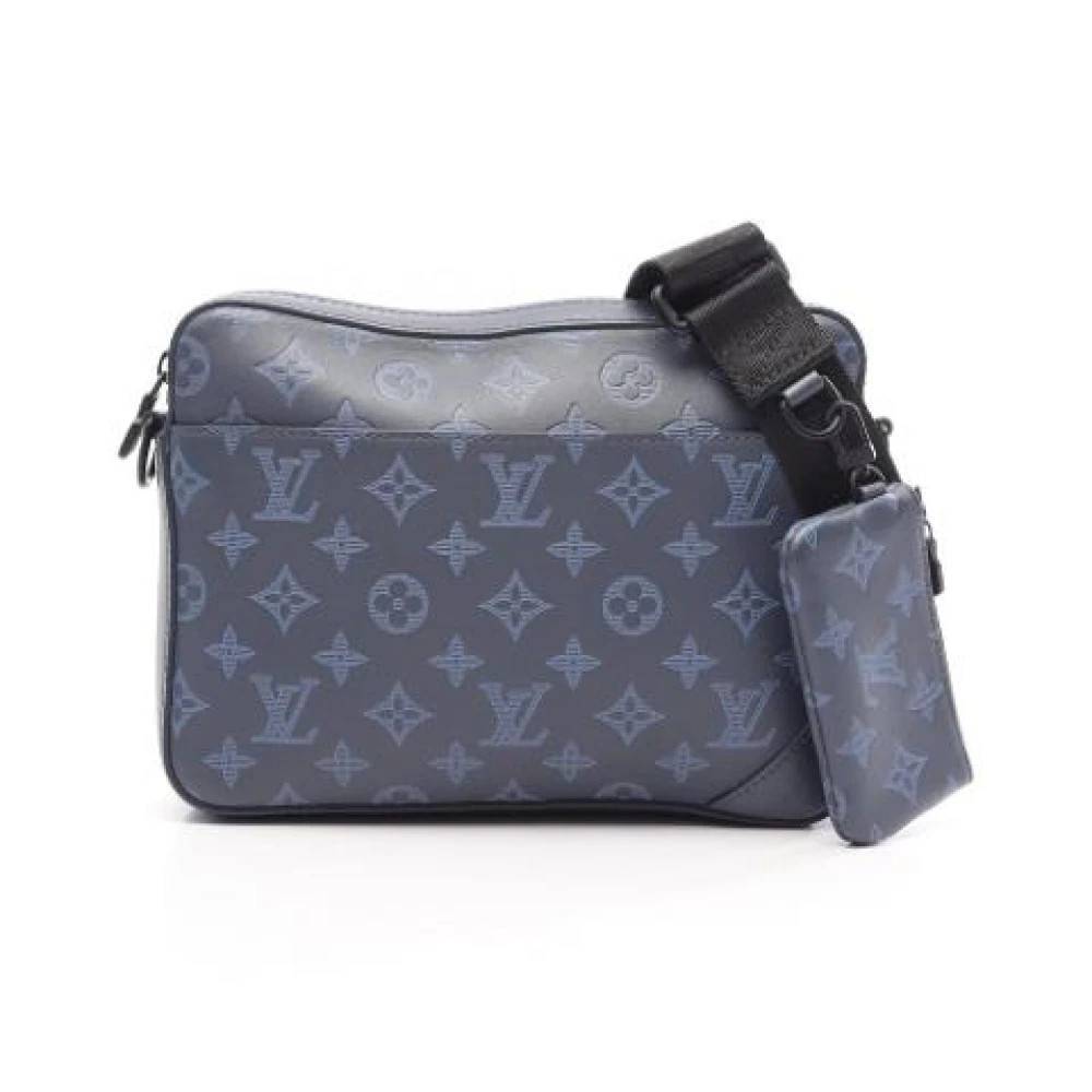 Louis Vuitton Vintage - Pre-owned Monogram Shadow Crossbody Bag Vintage - Herr - ONE Size -