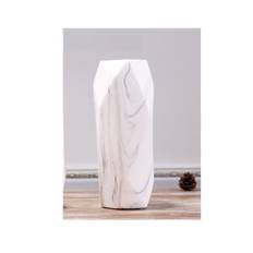 Vase Barbara hvid 9.5x26.5cm
