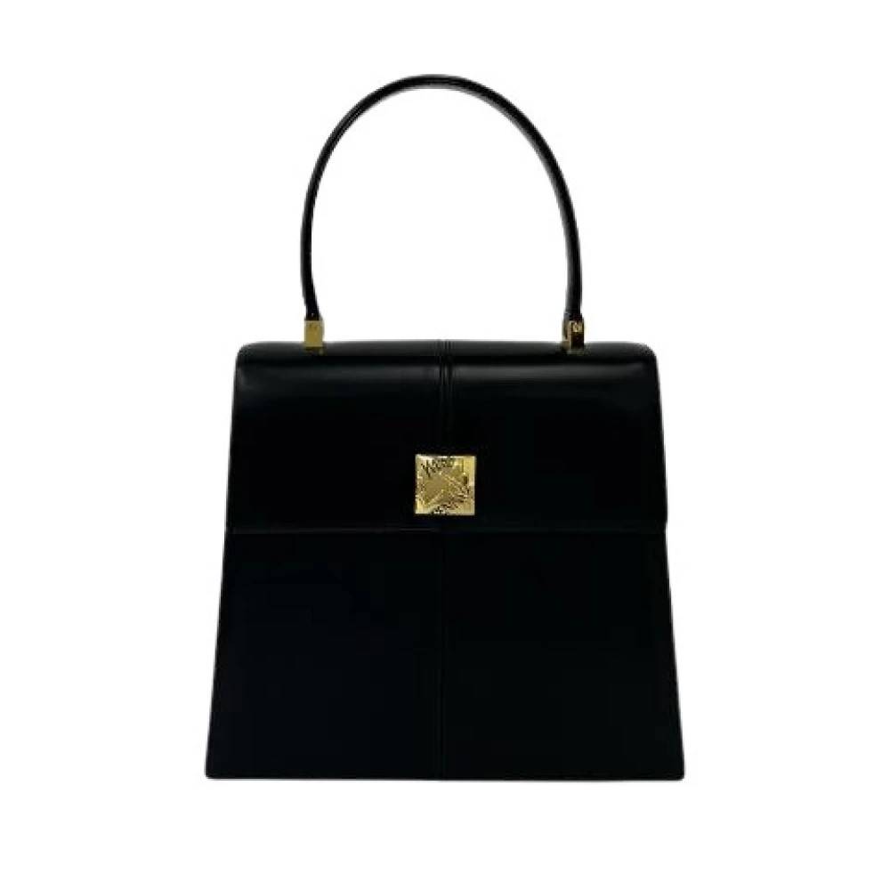 Yves Saint Laurent Vintage Pre-owned Læderhåndtaske - Vintage - Dame - Sort - ONE SIZE - Læder