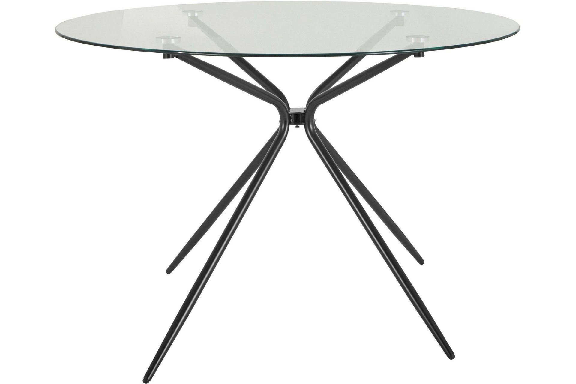 Kingsnorth Matbord Runt 110 cm - Svart & köksbord