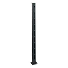 Staketstolpe Recal Vidöstern Hörnstolpe Svart 1490Mm