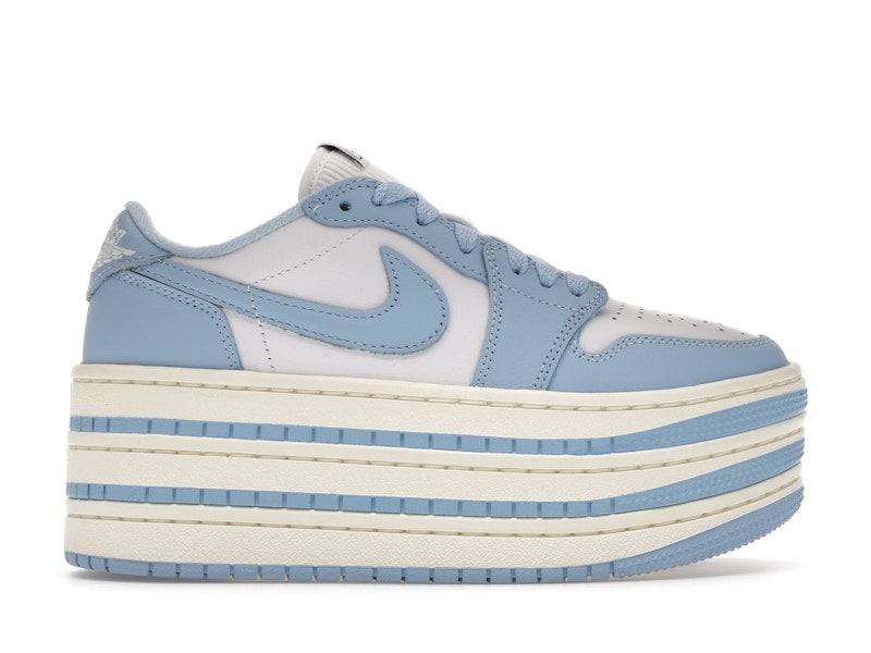 Jordan 1 Low Triple Stack Psychic Blue White (Women's) - 46 / Standard