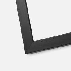 Ramme Stilren Akrylglas Sort 50x100 cm