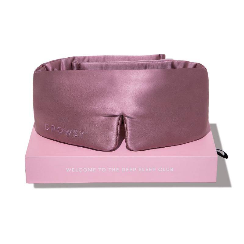 Drowsy - Damask Rose Silk Sleep Mask