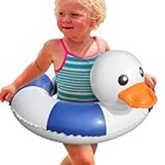 Söt Swim Ring, Duck Swim Rings | Simning Uppblåsbar Ring | Duck Shape Simringar Pool Floaties Simleksaker för vatten Simma Beach Party Supplies, Pool Floaties Simning för barn