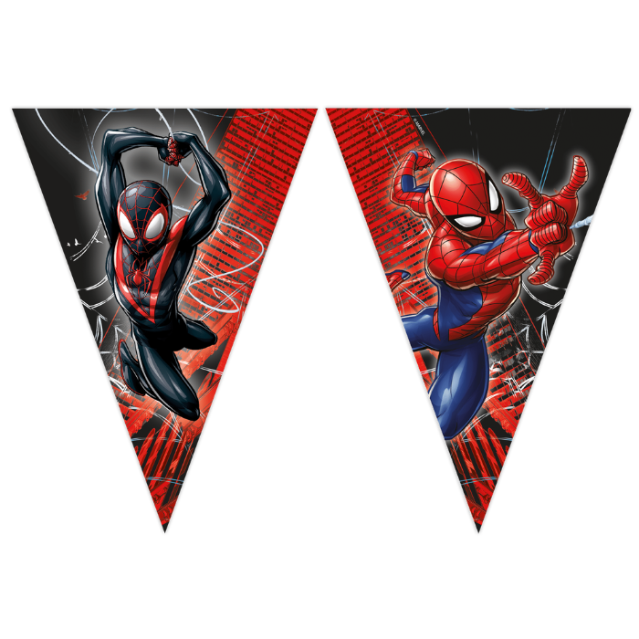 Spiderman World of Web flagranke 2,3 meter.