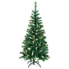Kalix konstgran/plastgran 150cm 80 LED grön