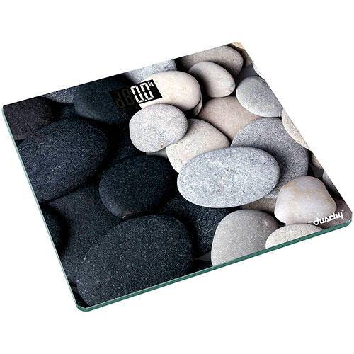 Stones digital badevægt i glas.